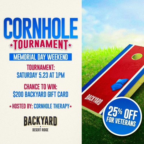 Cornhole Tournament - Flyer