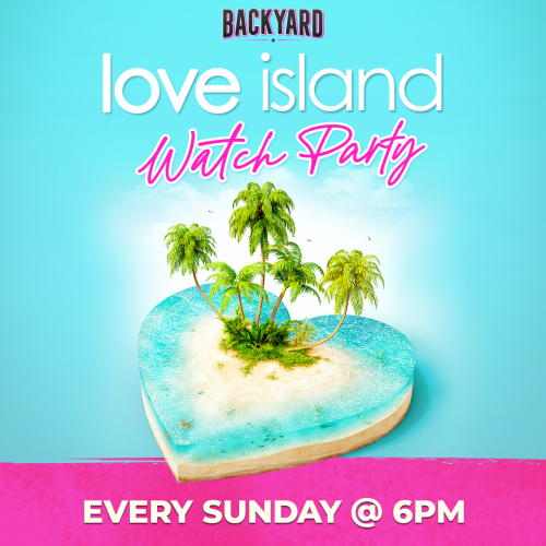 Love Island Watch Party - Flyer