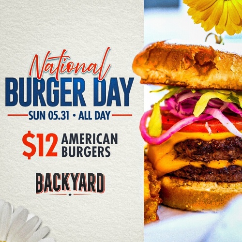 National Burger Day - Flyer