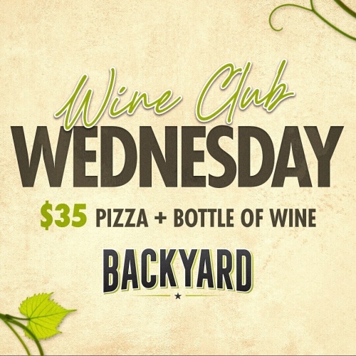 Wine Wednesdays - Flyer