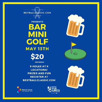 Bar Mini Golf, Monday, May 13th, 2024