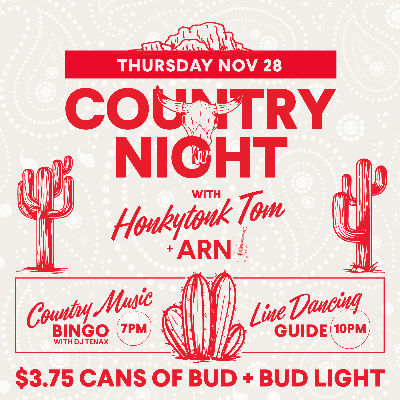 Country Night, Thursday, November 28th, 2024