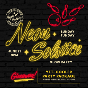 Neon Solstice, Sunday, June 21st, 2026