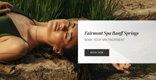 Fairmont Spa Banff Springs - Flyer