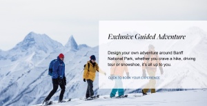 Flyer: Exclusive Guided Adventure