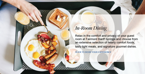 In Room Dining - Flyer
