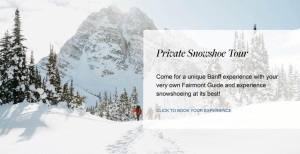 Flyer: Private Snowshoe Tour
