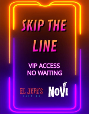 Flyer: TIP TO SKIP THE LINE