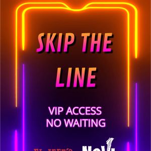 Flyer: TIP TO SKIP THE LINE