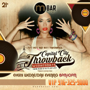 Throwback Wednesdays: Capital City Nights, Wednesday, September 26th, 2018