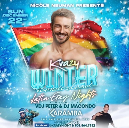 Krazy Latin Gay Nights - Flyer