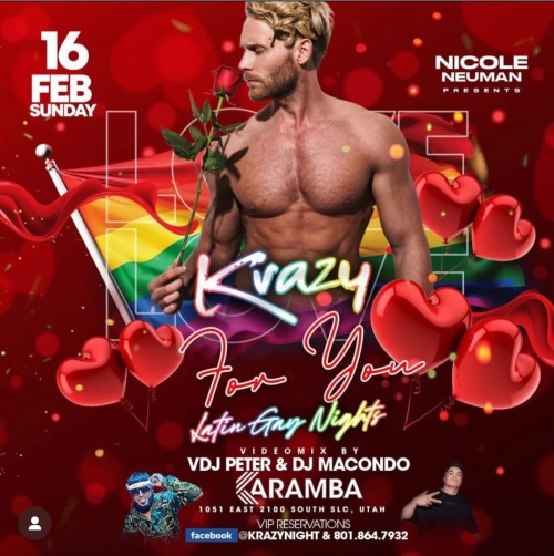 Krazy Latin Gay Nights - Flyer