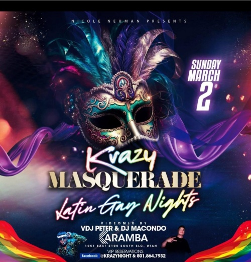 Krazy Latin Gay Nights - Flyer