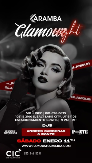 Flyer: GLAMOUR NIGHT