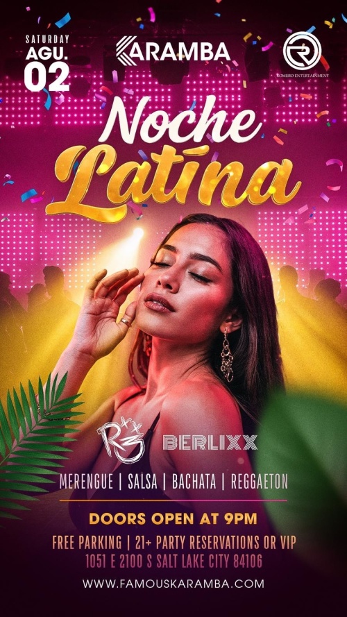 Karamba Latin Nights - Flyer