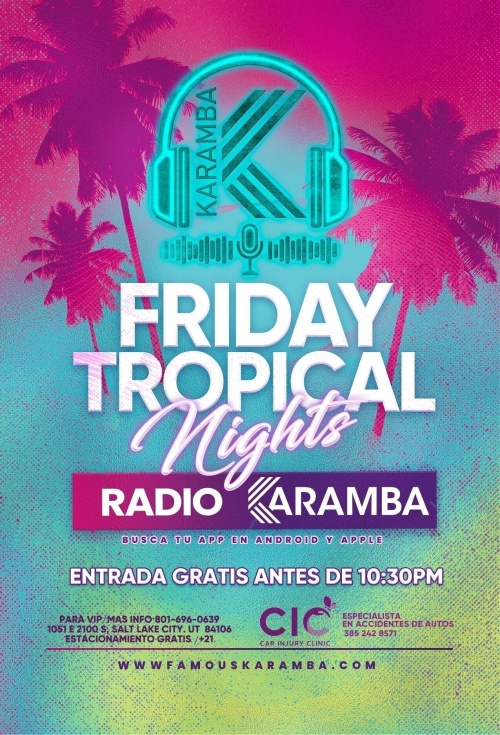 Karamba Latin Nights - Flyer