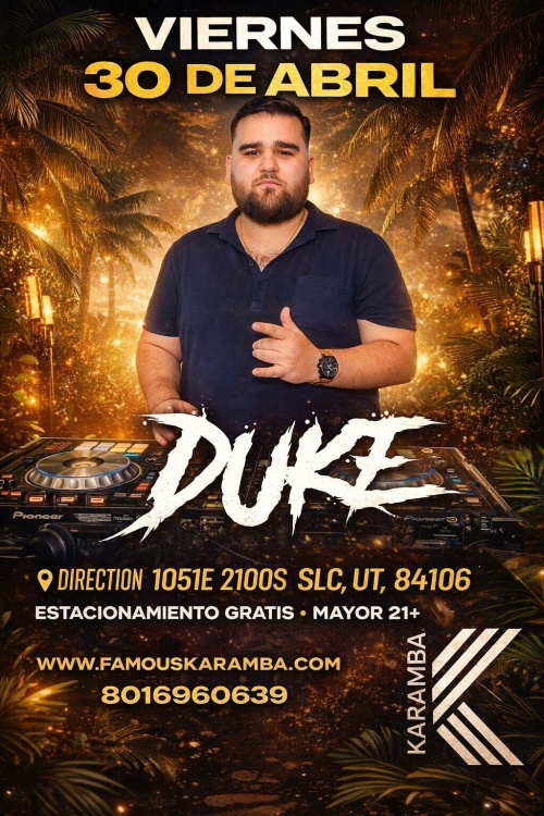 Karamba Latin Nights - Flyer