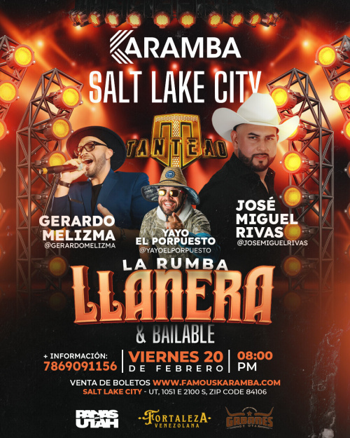 LA RUMBA LLANERA & BAILABLE - Flyer