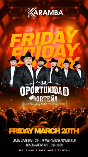 Flyer: Karamba Latin Nights