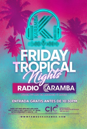 Flyer: Karamba Latin Nights