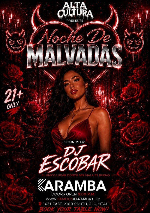 Malvadas - Flyer