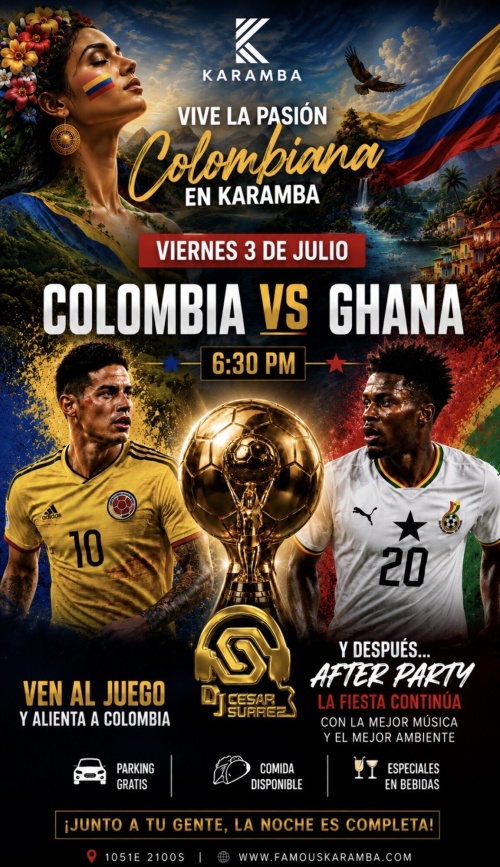 Karamba Latin Nights - Flyer