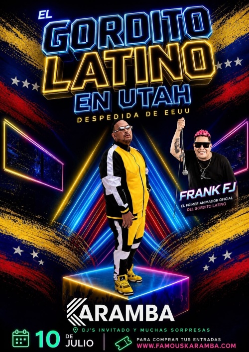 EL GORDITO LATINO - Flyer