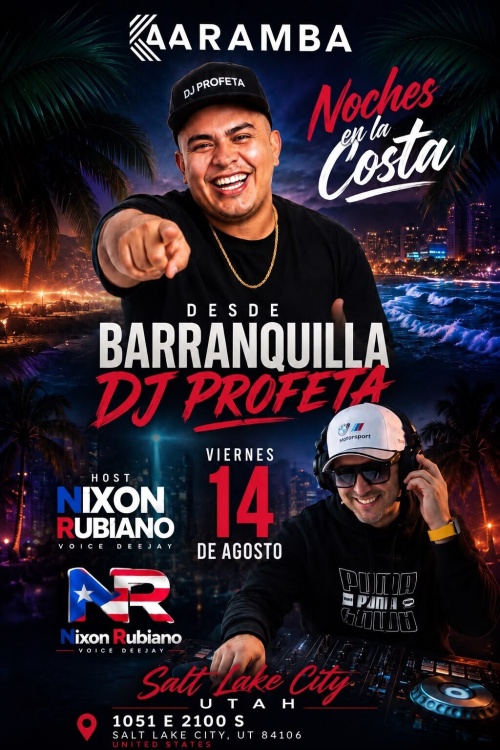 DJ profeta - Flyer