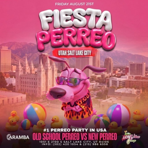 Fiesta perreo - Flyer