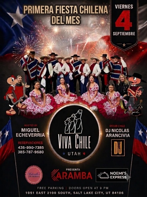 fiesta Chilena - Flyer
