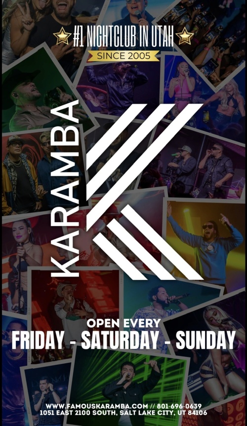 Karamba Latin Nights - Flyer