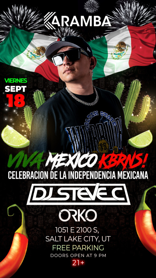 viva México - Flyer