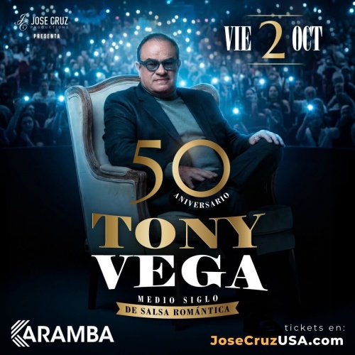 Tony Vega - Flyer