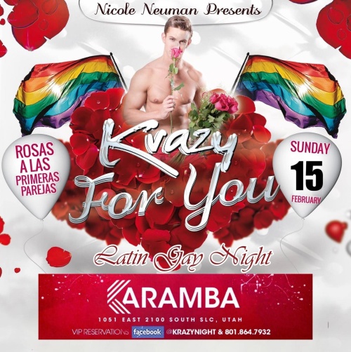 Krazy Latin Gay Nights - Flyer