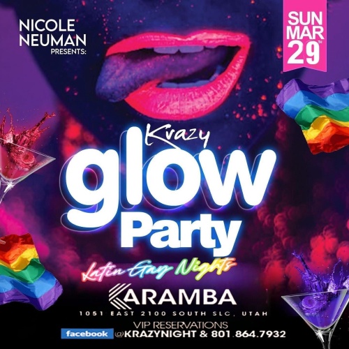 Krazy Latin Gay Nights - Flyer