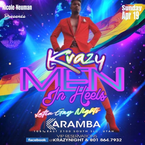 Krazy Latin Gay Nights - Flyer