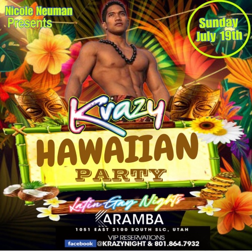 Krazy Latin Gay Nights - Flyer