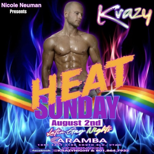 Krazy Latin Gay Nights - Flyer