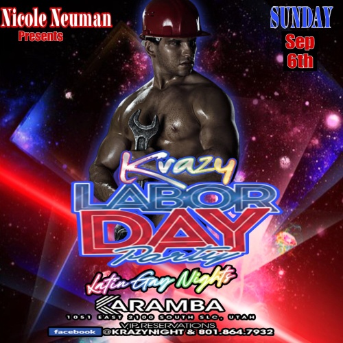 Krazy Latin Gay Nights - Flyer