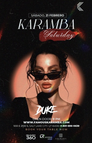 Flyer: Karamba Latin Nights