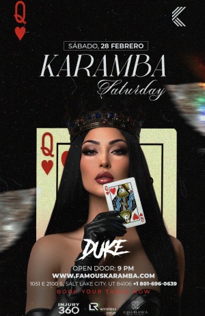 Flyer: Karamba Latin Nights