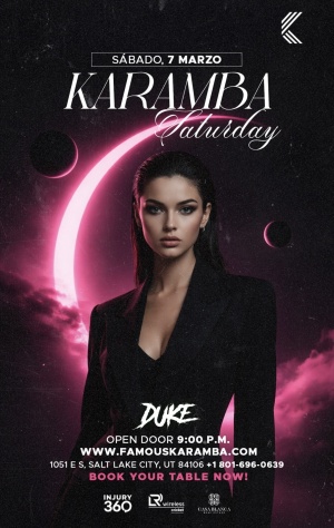 Flyer: Karamba Latin Nights