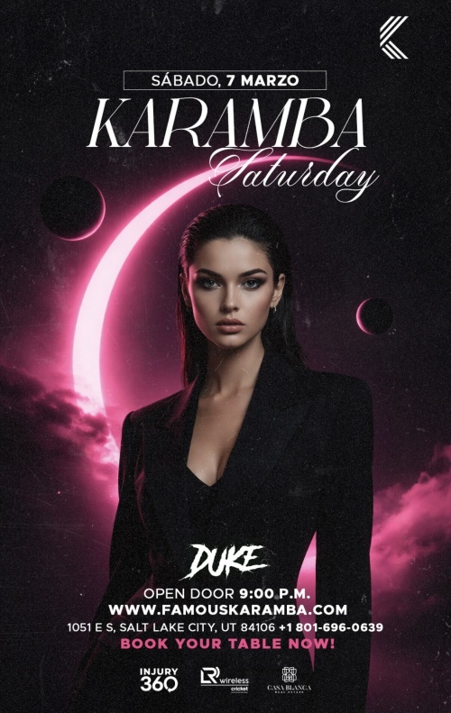 Karamba Latin Nights - Flyer