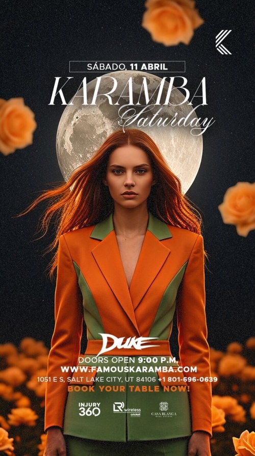Karamba Latin Nights - Flyer