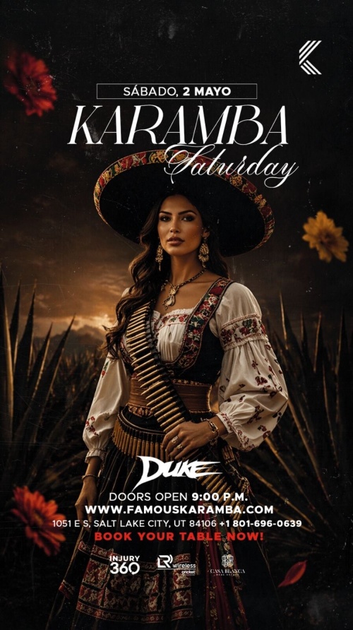 Karamba Latin Nights - Flyer