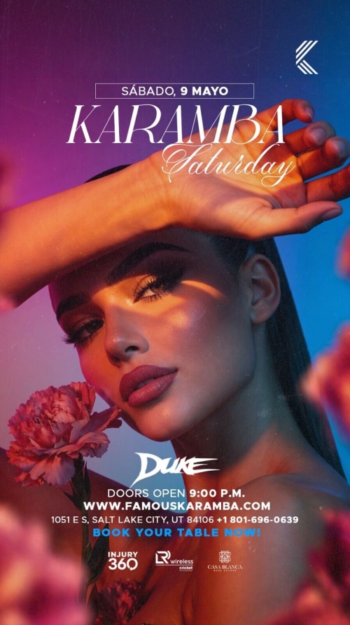 Karamba Latin Nights - Flyer