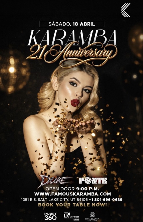 Karamba Latin Nights - Flyer