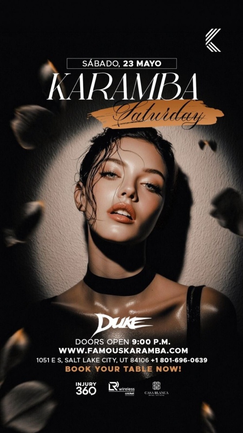 Karamba Latin Nights - Flyer