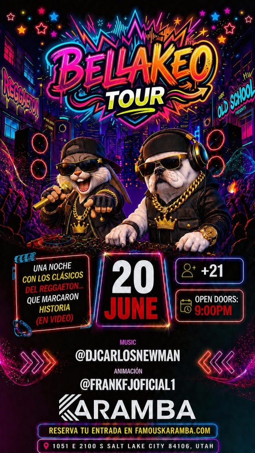 Karamba Latin Nights - Flyer