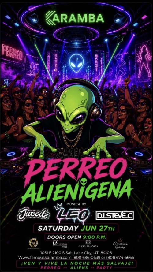 Karamba Latin Nights - Flyer